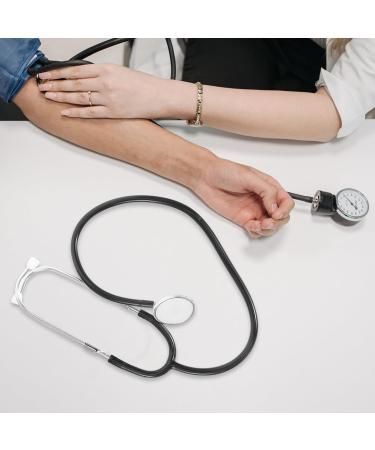 Healifty Manual Blood Pressure Cuff & Stethoscope Accurate Home Blood Pressure Monitor for Arm (Black) - Buy Online on GoSupps.com