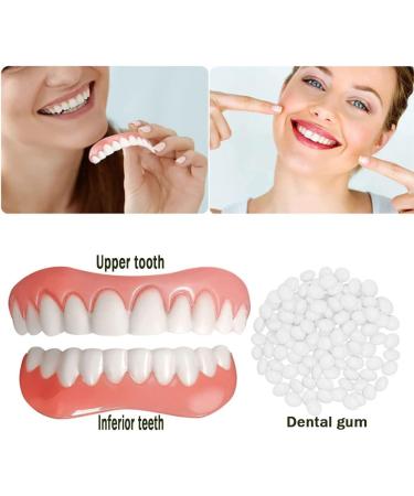 Temporary Tooth Repair Kit | Thermal Bonding Accessories | Women's Veneers | Upper & Lower Teeth | Restore Confidence | Beauty Teeth - Buy Online on GoSupps.com