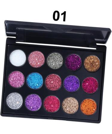 OSALADI 15 Matte Eyeshadow Eye Shadow Palettes Eyeshadow Pallet Eyeshadow Powder Eyeshadow Palette Diamond Makeup Palette Eyeshadow Matt 1 count (Pack of 1) Picture 1 - Buy Online on GoSupps.com