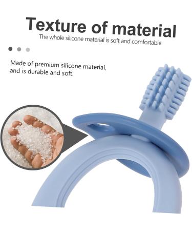 Plafope Silicone Toothbrush Set for Children - 2 Pack Training Toothbrushes with Cartoon Design - Toddler Oral Care Essentials - Buy Online on GoSupps.com