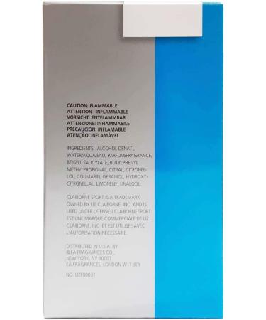 Claiborne Sport Cologne By LIZ CLAIBORNE 3.4 oz Cologne Spray FOR MEN - Buy Online on GoSupps.com