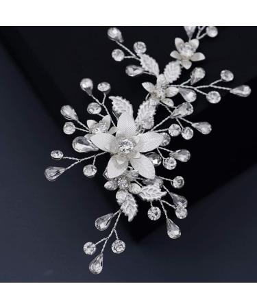 Hair accessoriesHairpin Hair Clips Fashion Barrettes Hairpins for Women Ladies Girls Headwear Tools Accessories Ancient Style Hair Edge Clips Wedding Bride Dress Accessory Handmade Flower - Buy Online on GoSupps.com