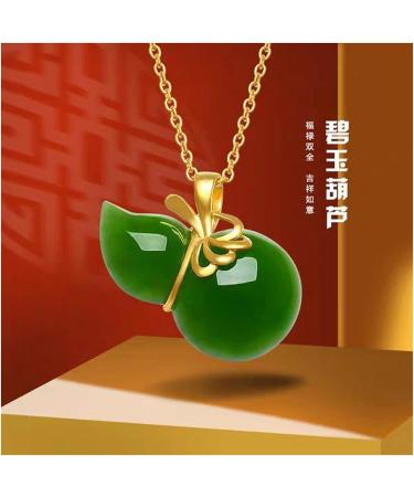 NEZIH Nat rliche Gr ne Sterling Silber Anh nger - Frauen Halskette - Buy Online on GoSupps.com
