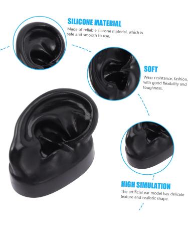Healifty 4pcs Silicone Ear Mold for Jewelry Simulation - Blackx4pcs 1 Count - Buy Online on GoSupps.com