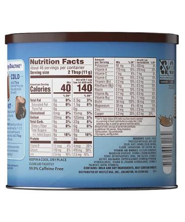 Ovaltine Rich Chocolate Nutritional Drink 35.84 Ounce Pack of 2 - Delicious Chocolate Flavor for Energy and Vitamins - Buy Online on GoSupps.com