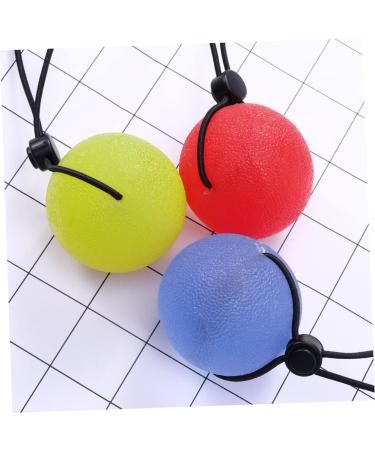 HOMSFOU 3 Pcs Power Balls for Grip Strength | Medium Squeezeball for Fitness Training & Exercises - International Shipping Available - Buy Online on GoSupps.com