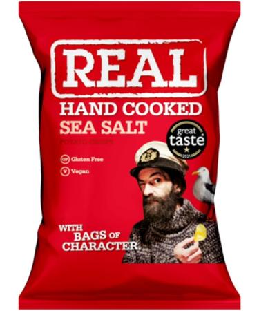 Real Crisps Create Your Own Mixed Case | 24x35g - 6x35g each of your 4 selected flavours. - Buy Online on GoSupps.com