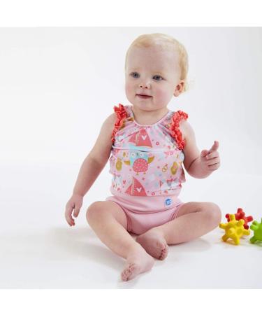 Splash About Happy Nappy Costume with Reusable Swim Nappy Owl & the Pussycat 12-24 Months - Buy Now for Cute and Effective Swim Protection - Buy Online on GoSupps.com