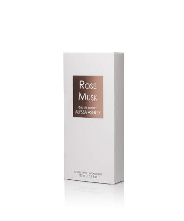 ALYSSA ASHLEY Rose Musk - Perfumes for Women and Cologne for Men - Floral Woody Musk Fragrance with Rose and Cassis - 3.4 oz EDP Spray - Buy Online on GoSupps.com