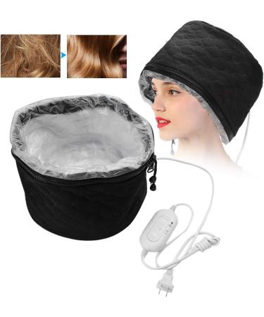 Hair Steamer Thermal Heat Deep Conditioning Black Hair Scalp Treatment Spa Hot Head Care Electric for Home Use - Buy Online on GoSupps.com