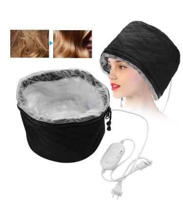 Heating Hat Household Economic Adjustable Hair Treatments Hat Anti-scald for Hair Care Hair Care Supplies Improve Hair US Plug 110V