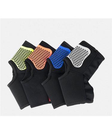 Ankle Brace for Heel Pain & Sprains - Comfortable Compression Support for Men & Women | Adjustable Bandage | Size L Black - Buy Online on GoSupps.com