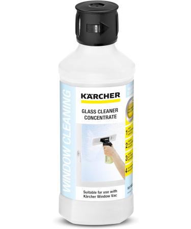 Bundle of K rcher Window Vac WV 6 Plus Extra Long Battery Running Time of 100 min LED Battery Indicator Display Spray Bottle with Microfibre Cloth + K rcher Window Cleaner Concentrate RM 500 + Window Concentrate - Buy Online on GoSupps.com
