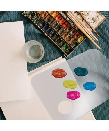 Beaupretty Color Palette Set - Korean Makeup Foundation Spatula & Artist Tools | Mix Colors with Acrylic & Metal Cosmetic Plates - Buy Online on GoSupps.com