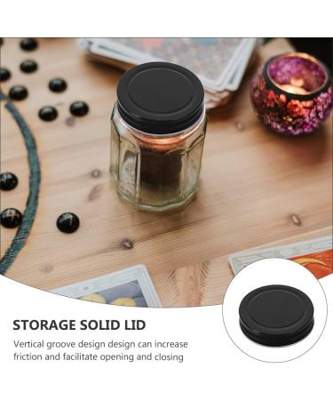 16pcs Mason Jar Lids Wide Mouth Canning Lid Cup Covers for Drinks Cup Lids Canning Jar Lids Lid for Mason Jars Bulk Jars Sealing Caps for Bottles Glass Jar Tinplate Solid - Buy Online on GoSupps.com