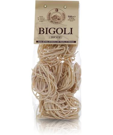 Antico Pastificio Morelli 1860 Srl Bigoli Typical Regional Pasta "Bigoj" 6 Packs of 500 g - Buy Online on GoSupps.com
