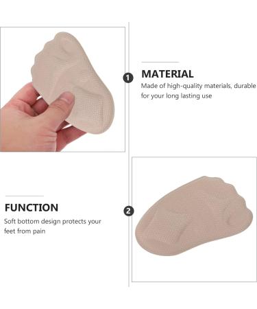 Buy Healifty Gel Metatarsal Pads - 3 Pairs Half Size Foot Sleeves for Runners & High Heels | Toe Spacer & Protector for Comfort - Buy Online on GoSupps.com