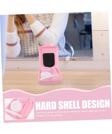 Partykindom Exquisite Contact Lens Container with Mirror | Ice Cream Colored Cosmetic Lens Holder | Durable & Stylish Lens Storage Case - Buy Online on GoSupps.com