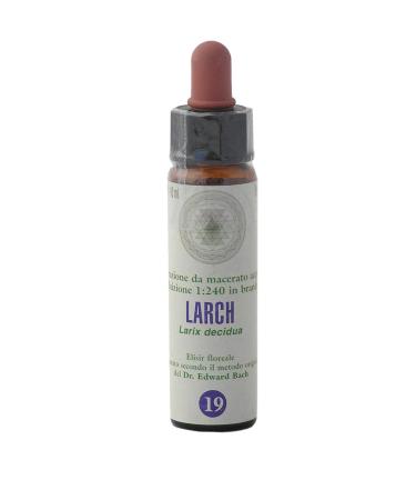 Larch n 19 Fleur de Bach farmaflor 1 Flacon Comtpe Gouttes 10ml - Made in Italy