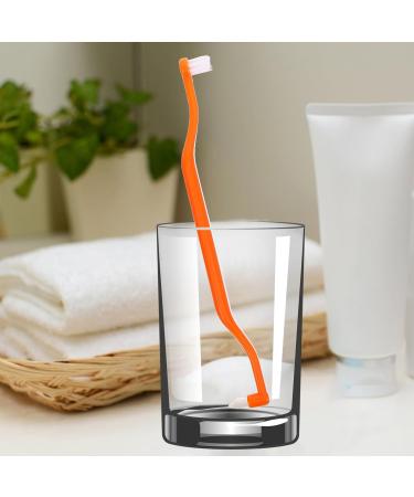 Mobestech Double-Headed Travel Toothbrush Set - 4 Portable Toothbrushes for Small Spaces | Ideal for International Travel - Buy Online on GoSupps.com