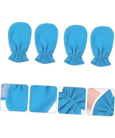 minkissy Paraffin Wax Covers 8 Pairs Maintenance Care Gloves Accessories Women's Insulation Flannel Moisturizing Gloves - Buy Online on GoSupps.com