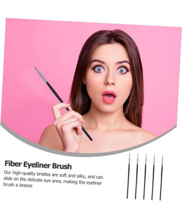 Gogogmee 5pcs Fine Eyeliner Brush Eyeliner Brush Applicator Cosmetic Brushes Cosmetic Lip Brush Gels Fiber - Buy Online on GoSupps.com