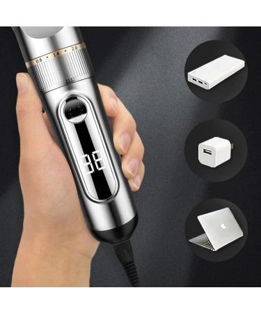 Buy Cordless Hair Clippers & Waterproof Trimmer for Men - Electric Grooming Kit USB Rechargeable with LED Display - Buy Online on GoSupps.com