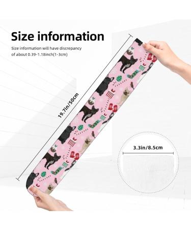 French Bulldog Christmas Compression Socks | Holiday 15-20 mmHg Support for Men & Women - Buy Online on GoSupps.com
