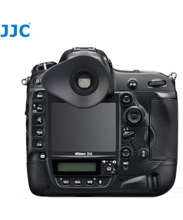 JJC EN-DK19 Large Oval Soft TPU Rubber Eye Cup for Nikon D850 D810 D800E - Replacement Eyecup Viewfinder Compatible with Various Nikon DSLR Models - Buy Online on GoSupps.com
