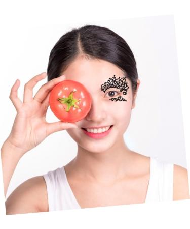 TOVINANNA 15 Pairs Lace Eyeliner Stickers Glitter Eyeliner Present Stickers Shimmer Eyeshadow Makeup Eye Paper - Buy Online on GoSupps.com