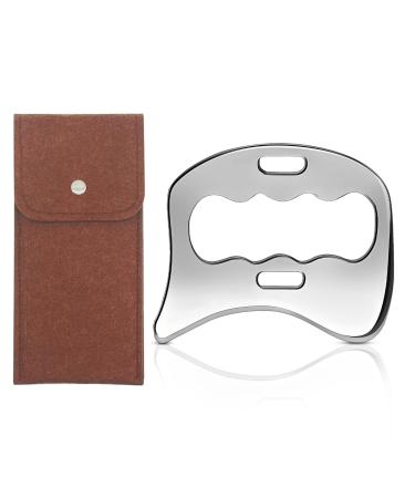Gua Sha Scraper - Full Body Cellulite Massage - for legs back face neck muscle relaxation & pain relief