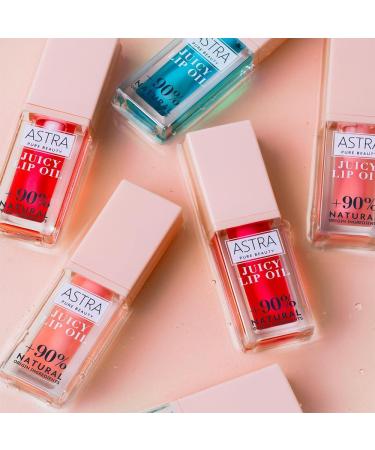  Astra Astra Pure Beauty Juicy Lip Oil Moisturizing Lip Oil 5 ml (03 FOREST MINT) - Buy Online on GoSupps.com