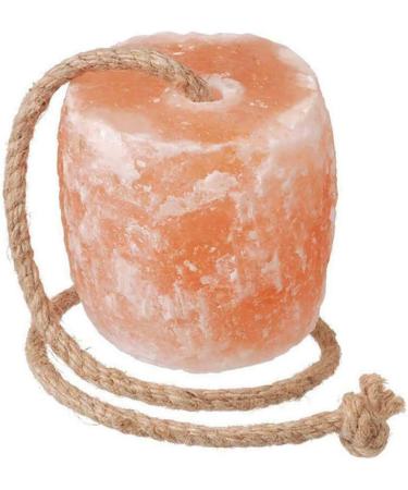 Horses Lick Natural Pink Salt Natural shape salt with strong hanging Rope | Suitable for all Animals | 1-2KG - Buy Online on GoSupps.com