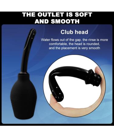  EACHPT EACHPT Enema for colon cleansing anal douche bulb 310 ml + 90 ml silicone enema bulb for men and women - Buy Online on GoSupps.com