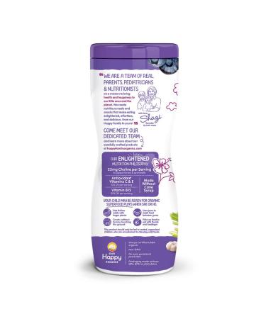 Happy Baby Organics Superfood Puffs - Purple Carrot & Blueberry 2.1 oz (Pack of 6) - Buy Online on GoSupps.com