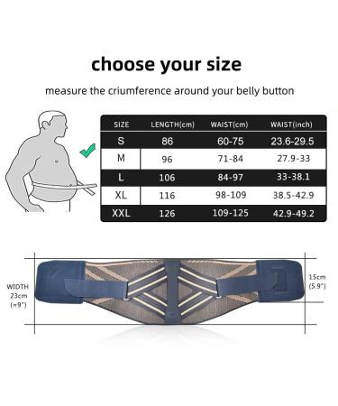 Breathable Ergonomic Lower Back Brace - Lumbar Support for Men & Women | Pain Relief for Herniated Disc Sciatica & Scoliosis | Small Gray Waist Trainer - Buy Online on GoSupps.com