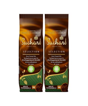 Suchard Qualité Professionnelle Cocoa Life Sustainable Development Chocolate Drink - 1 kg - Pack of 2