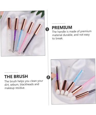 Angoily 2pcs Nose Brush Makeup Brush Cleaning Brush Blackhead Brush Eyeshadow Applicator Major Cleaner Miss - Buy Online on GoSupps.com