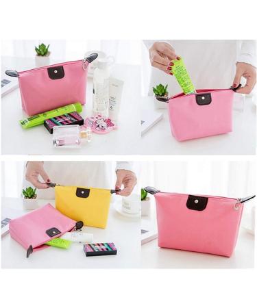 Shop Trixes 3-Part Travel Bag Set | Waterproof Organization for Cosmetics & Accessories | Unisex in Blue Pink & Yellow | International Shipping Available - Buy Online on GoSupps.com