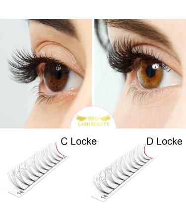 7D-D 07-10 Short Stem Eyelash Extensions | Finished Volume Fans | 0.10 C Curl | International Shipping - Buy Online on GoSupps.com