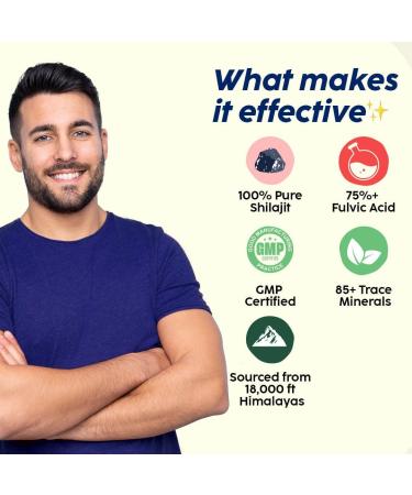 PLIX Activated Shilajit Resin + enXtra | Himalayan Shilajit with 85+ Trace Minerals & 75% Fulvic Acid for Enhanced Strength Stamina Vitality & Mental Clarity with Lab Test Report 30g - Pack of 1 1 Count (Pack of 1) - Buy Online on GoSupps.com