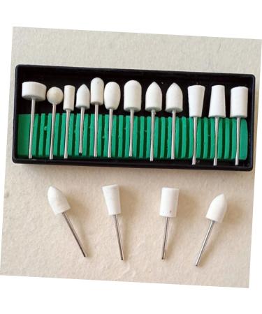 Beaupretty 1Set nail polish grit file sanding rings extension nail driller rotary polishing file nail file electric resin kit cleaning kit Nail Drill Bit manicure wool polisher to rotate - Buy Online on GoSupps.com