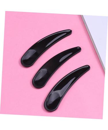 100pcs Black Cosmetic Cream Spoons - Eye Cream Applicators & Makeup Tools | Essential Beauty Accessories for Skincare - Buy Online on GoSupps.com