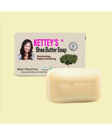 KETTEY'S Raw Shea Butter Soap Bar
