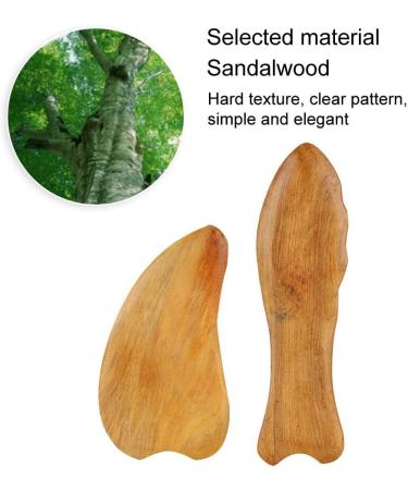Wytino Massage Plate - Wooden Gua Sha Scraping Board for Face & Muscle Pain Relief | Stress Reduction Tool | International Shipping - Buy Online on GoSupps.com