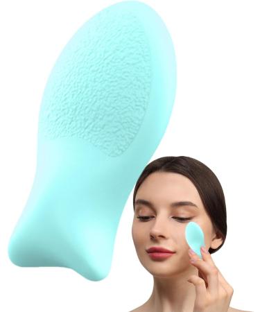 Wpsagek Powder Puff for Makeup - Reusable Blender Puff Pad for Face - Fish Shaped Cosmetic Puff Beauty Makeup Tools for Pressed Powder Liquid Foundation Small fish puff (blue) - Buy Online on GoSupps.com