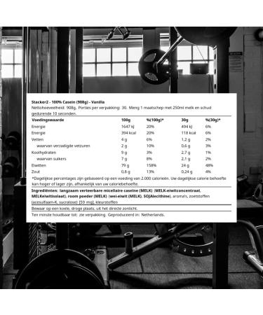 Stacker 2 100% Casein Casein Protein 908g - Buy Online on GoSupps.com