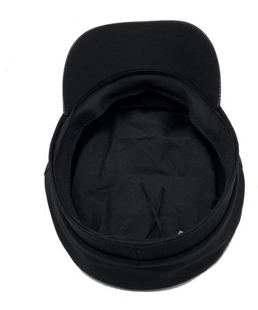 Willheoy Black Newsboy Hat for Women and Men - Beret Cap - Fiddler Cap - Cabbie Paperboy Sailor Hat | Size 7-7 1/4 - Buy Online on GoSupps.com