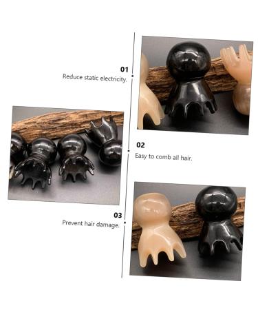 Healvian Octopus Massage Comb Tool | Scalp Massager & Horn Comb - International Shipping Available - Buy Online on GoSupps.com