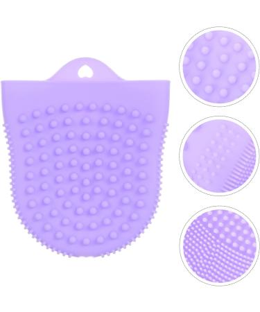 Cleaning Brush 3pcs Brush Blackhead Exfoliating Scrubber Massager Silicone Care Skin Dry Tool Pad Cleaning Purple Scrubber Facial Cradle Delicate Violet Cleanser Handheld Sensitive (Size : 11.8X10 11.8X10CMx4pcs - Buy Online on GoSupps.com